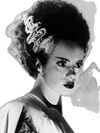 Elsa Lanchester, Frankenstein Costume, The Bride Of Frankenstein, Frankenstein Art, Julie Newmar, Boris Karloff, Lana Turner, 11x17 Poster, Horror Monsters