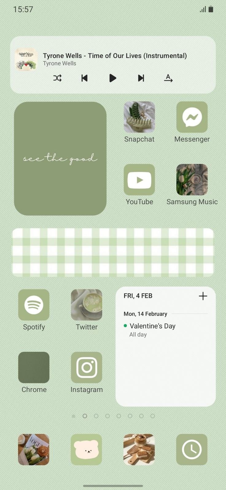 how to make your phone aesthetic, cute homescreen- green theme(youtube channel-yov) Iphone Aesthetics Ideas, Good Phone Themes, Themes For Phone Wallpaper, Making Phone Aesthetic, How To Aesthetic Phone, Different Phone Aesthetics, Aesthetic Phone Decor, How To Make You Phone Aesthetic, How To Make Your Phone Aesthetic Apps