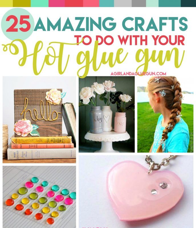 Today I have a super fun roundup for you--25 AMAZINGLY cool crafts that you can make with your Hot glue gun! And I am not talking about felt flowers and gluing stuff together--I'm talking HOT GLUE as the star of the show! Making designs, jewelry, art! f you don't have a glue gun go BUY ONE. RIGHT NOW! Crafts With Hot Glue, Hot Glue Art, Craft Hacks, Shirt Crafts, Main Entrees, Glue Art, Arts And Crafts For Teens, Diy Crafts For Teens, Inexpensive Crafts