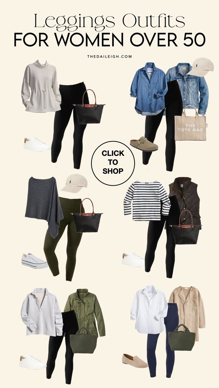 2024 Fall Leisure Wardrobe for Women Over 50, Leggings Outfits for Women Over 50, Casual Fall Wardrobe for Women Over 50, Casual Fall Outfits for Women Over 50 Womens Walking Outfits, Work Legging Outfits, Cold Weather Sports Mom Outfits, Outfit Ideas Over 50, What To Wear With Leggings, Casual Fall Outfits For Women, Fall Outfits For Women Over 50, Wardrobe For Women, Outfits For Women Over 50