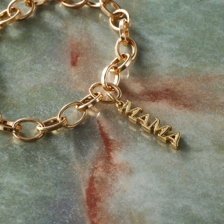 "Buy the 14K Gold Plated Mama Charm by Bead Landing™ at Michaels. Create custom jewelry for your self or loved ones with this stylish charm. This 14K gold plated charm is perfect for commemorating special people, places and events in your life. Create custom jewelry for your self or loved ones with this stylish charm. This 14K gold plated charm is perfect for commemorating special people, places and events in your life. String it onto a gold chain or hang it from a bracelet or keychain for a per Personalized Hypoallergenic Yellow Gold Jewelry, Hypoallergenic Gold Plated Jewelry For Mother's Day, Gold Nameplate Jewelry With Charms, Everyday Jewelry With Lobster Clasp For Mother's Day, Nickel-free Yellow Gold Jewelry For Personalized Gift, Hypoallergenic 14k Gold Filled Jewelry For Mother's Day, Meaningful Gold Jewelry With Charms, Gold Pendant Jewelry With Meaningful Style, Personalized Hypoallergenic Gold Jewelry Gift