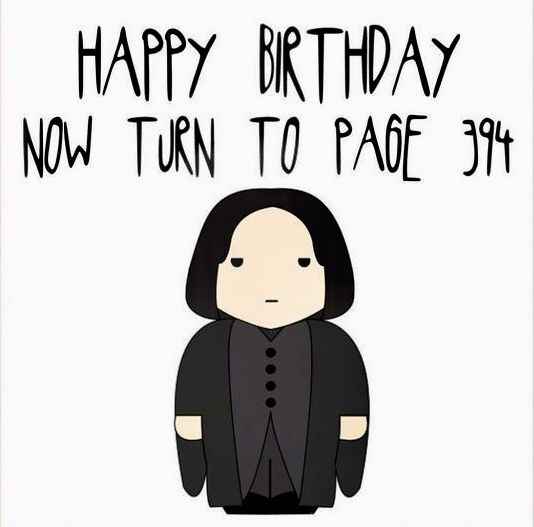 an image of a cartoon character with the caption happy birthday now turn to page 94