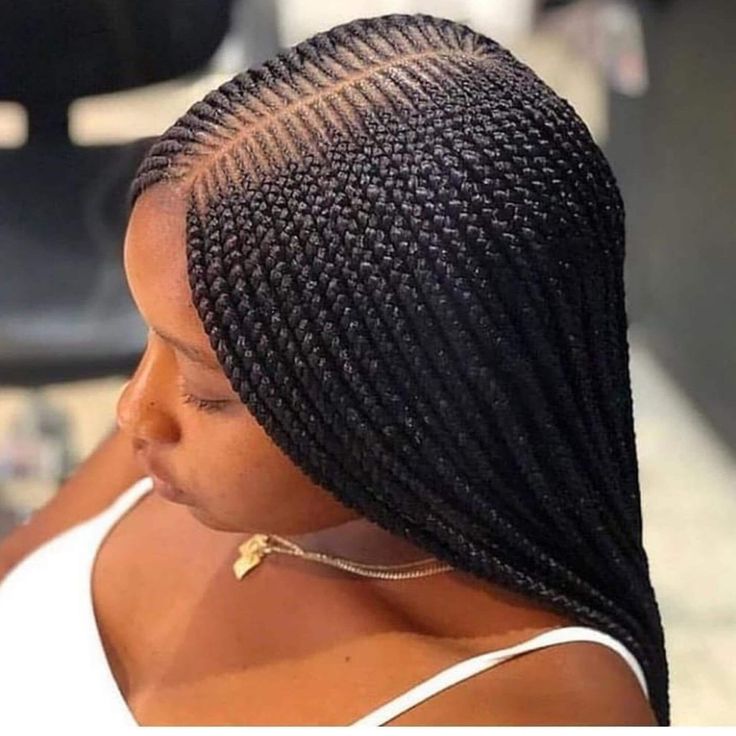 This wig is sleek and natural looking box braids. It is 100% handmade with lace wig cap, Kanekalon extensions, and quality human hair 2 by 6closure lace. The model picture above is a full lace wig and is 28-30 inches long. KINDLY ENSURE TO LEAVE THE FOLLOWING PREFERENCES IN THE TEXT BOX AT CHECK OUT. (1) Colour (2) Length (3) Cap size (3) Phone Number (4) EMAIL ADDRESS PLEASE NOTE: 1) About colors, I don't list colors because there are a ton of them - so pick a color, any color and I will likely Braided Cornrows, Hairstyles Cornrows, Latest Braided Hairstyles, Cornrows Hairstyles, Feed In Braids Hairstyles, African Hair Braiding Styles, Braided Cornrow Hairstyles, Braids Hairstyles Pictures, Twist Braid Hairstyles