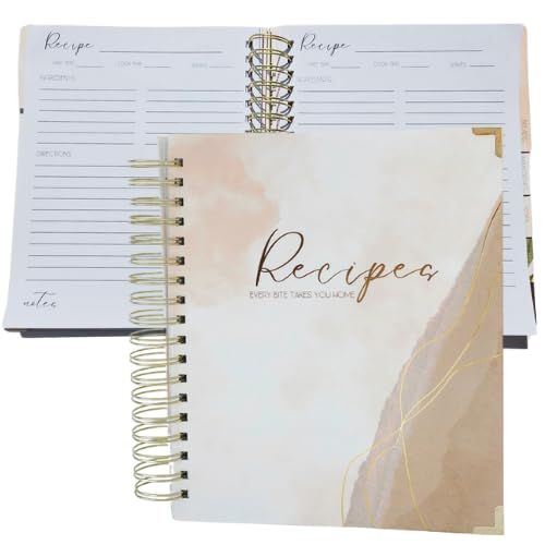 the recipe book is open and ready to be used