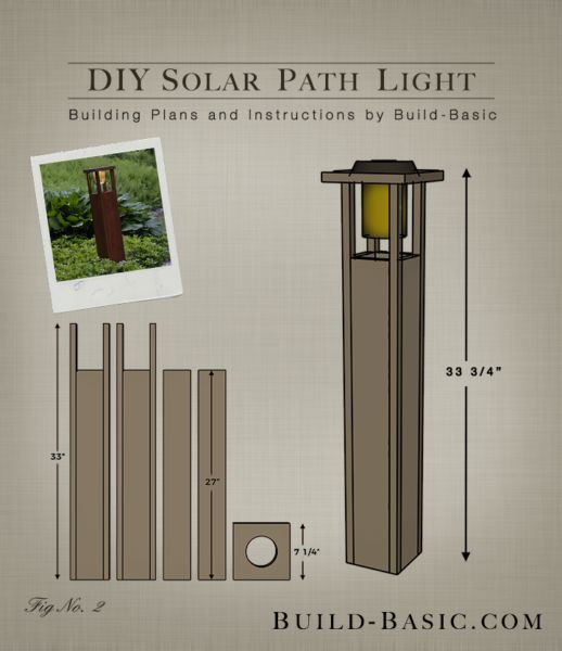 the diy solar path light plans and instructions