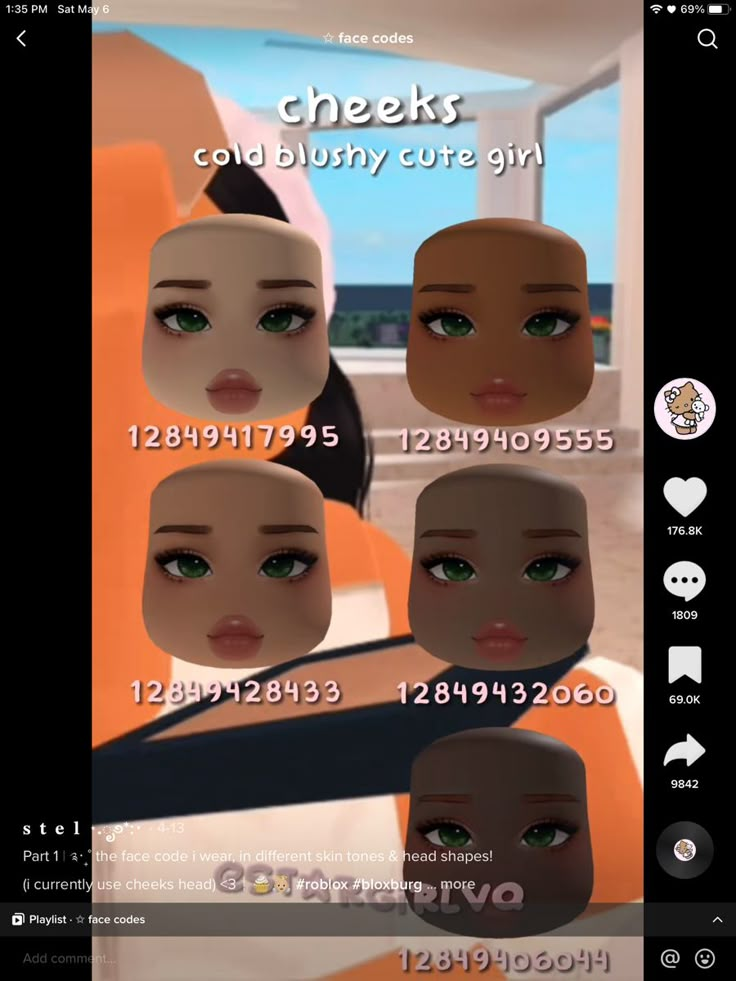 Berry Avenue Face, Face Codes, Accessories Codes, Outfit Ideas Modest, Preppy Decal, Roblox Face, Bloxburg Outfits, Brookhaven Codes, Berry Codes