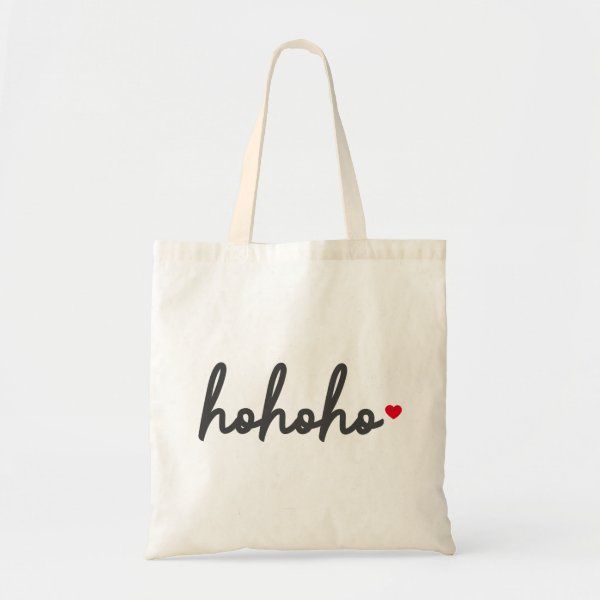 a tote bag with the word haoha written in black ink on it