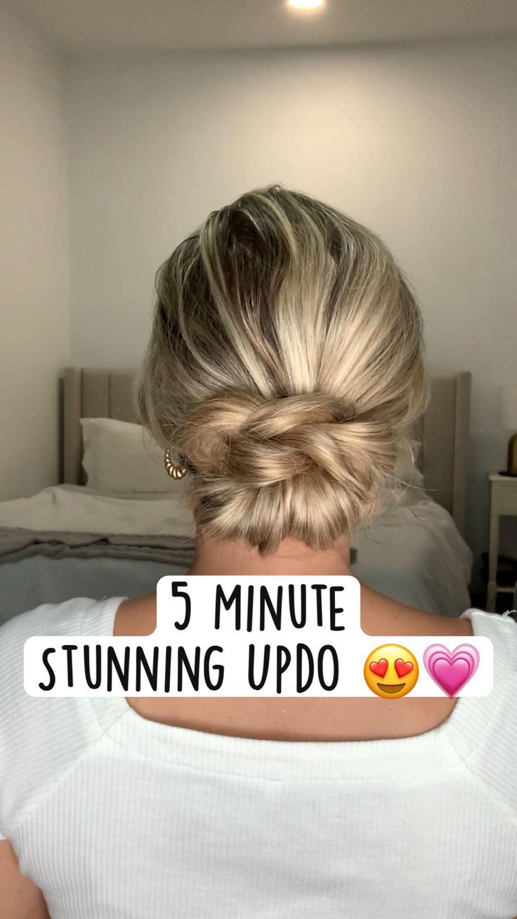 Pin on Laineymariebeauty Guest Hair, Hair Upstyles, Easy Hair Updos, Easy Updos, Long Hair Updo, Hair Tutorials For Medium Hair, Peinados Fáciles Para Cabello Corto, Work Hairstyles, Hair Up Styles