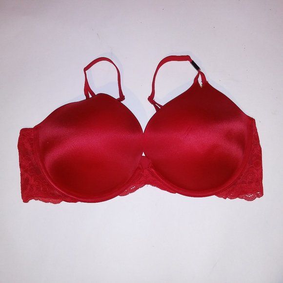 Victoria Secret Bra 38d Red Very Sexy Push Up Lace Trim Underwire New With Tags *Bundle To Save Chavonne11 031923 Red Stretch Bra With Padded Cups, Red Stretch Push-up Bra, Victoria's Secret Solid Bra With Padded Cups, Victoria's Secret Solid Color Bra With Padded Cups, Victoria's Secret Bra With Padded Cups, Victoria's Secret Red Lined Bra, Red Push-up Bra With Padded Cups, Red Push-up Bra With Medium Support, Red Padded Push-up Bra