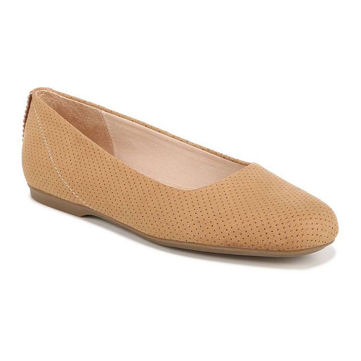 Your work-to-weekend go-to. As dress shoes, comfort shoes, or walking shoes, these Dr. Scholl's Wexley classic ballet flats are a closet must.Click this FOOTWEAR GUIDE to find the perfect fit and more! Your work-to-weekend go-to. As dress shoes, comfort shoes, or walking shoes, these Dr. Scholl's Wexley classic ballet flats are a closet must. Click this FOOTWEAR GUIDE to find the perfect fit and more! FEATURES Ballet flat with a subtle square toe and stitched detailing Faux leather or microfiber upper partially made from recycled plastic bottles Linings and topcloth made from recycled plastic bottles, recycled toe box and heel counter Slip-on fit for easy on/off Anti-microbial, anti-odor Insole Technology with cushioning, comfort, & arch support Insoles partially crafted with 15% cushy, al Slip-resistant Medium Width Flats, Slip-resistant Synthetic Flats, Slip-resistant Synthetic Round Toe Ballet Flats, Casual Slip-resistant Round Toe Ballet Flats, Casual Slip-resistant Ballet Flats With Round Toe, Casual Slip-resistant Ballet Flats, Spring Slip-on Flats With Perforated Toe Box, Slip-resistant Closed Toe Synthetic Flats, Slip-resistant Comfortable Ballet Flats