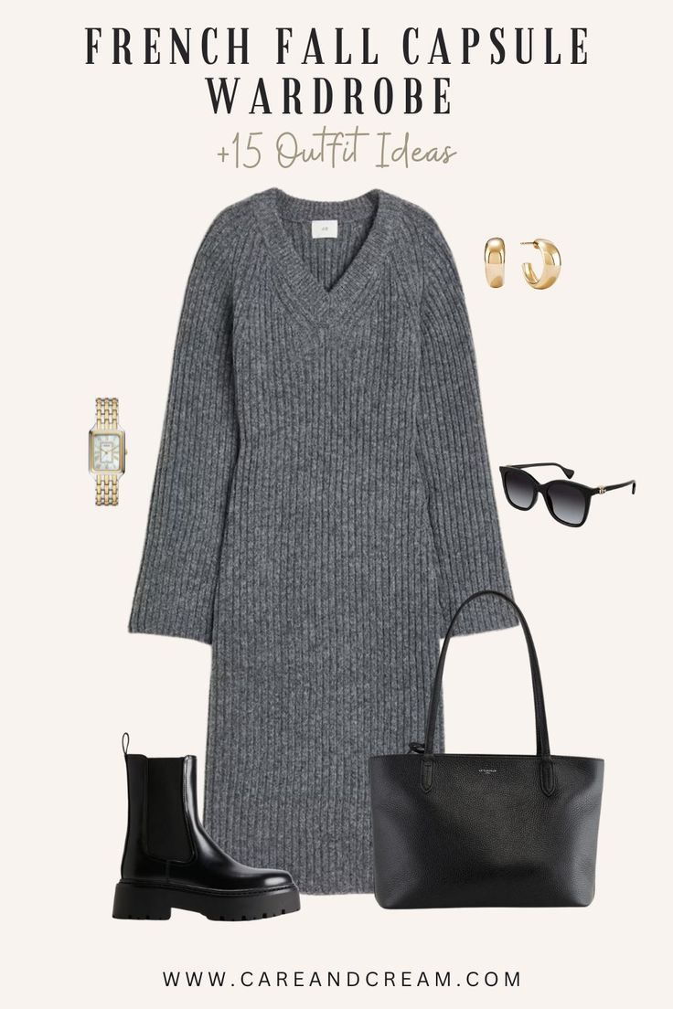 French Fall Capsule Wardrobe Essentials +15 Outfit Ideas Autumn In France, French Fall Fashion, French Fall Outfits, French Capsule Wardrobe, Classic Outfits For Women, Autumn Looks, French Clothing, Capsule Wardrobe Women, Chic French Style