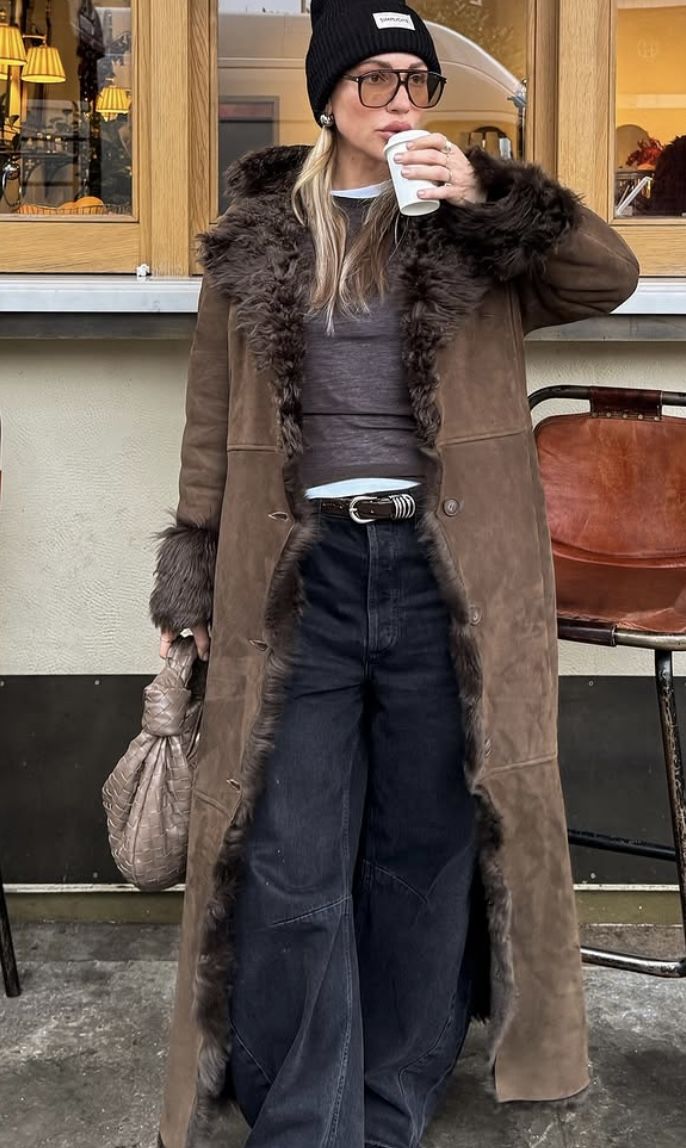 Winter Inspo, Flare Jeans, Fur Coat, Winter Outfits, Fall Winter, My Style