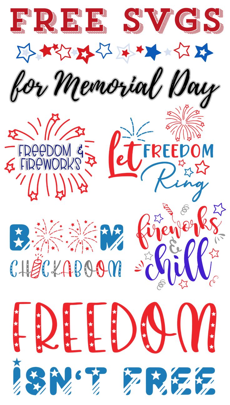 free svg files for memorial day