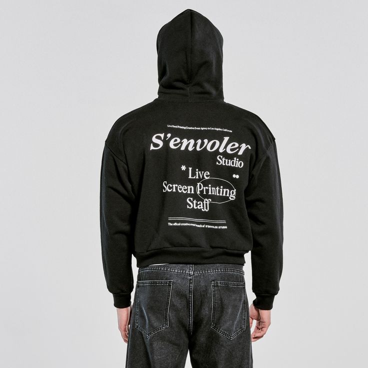 Hoodie Bundle Deal Active Now. Buy any 3 Hoodies, Get $40 Off 3rd Hoodie. Discount Auto Applies in Cart. It would be an honor to have you join the team. The "S'envoler Black Zip-up" is a cropped silhouette, one that we sits perfectly at the waist. Quality means everything to us. Being part of our team requires dedication to your craft and willingness to evolve. Material - Heavy-weight 14 oz. 100% American cotton, shrink freeFeatures - Embroidered logo on front with a screen printed canvas patch, Hip Hop Style Sweatshirt With Logo Print For Winter, Oversized Winter Hoodie With Logo Print, Hip Hop Letter Print Hoodie For College, Hip Hop Hoodie With Letter Print For College, Hip Hop Style College Hoodie With Letter Print, Letter Print Hoodie For Streetwear, Hip Hop Hooded Tops For College, Streetwear Letter Print Hoodie Top, Hip Hop Hoodie With Logo Print For Winter