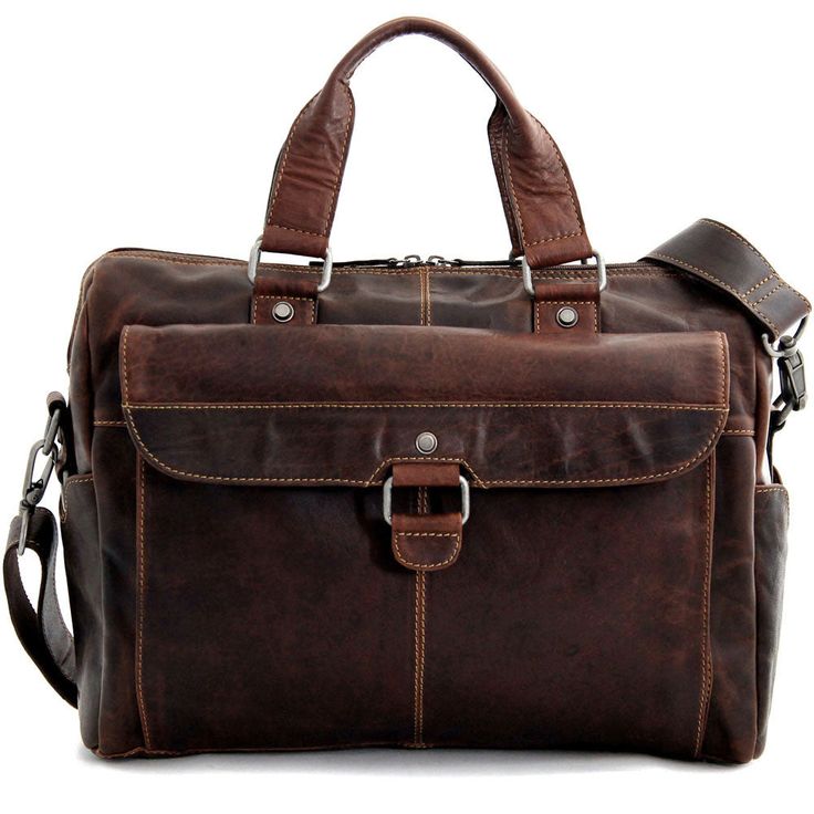 FREE GROUND SHIPPING & FREE MONOGRAMMING! HAND-STAINED BUFFALO LEATHER Keep your files and documents neatly organized and your laptop computer well-protected in this Voyager Top Zip Briefcase. Its soft, smooth, and supple buffalo leather builds a beautiful, rich patina as it ages. Top zip closure allows items to be secure inside including laptops with up to a 15" screen. The large front pocket and zippered back pocket are the perfect places to keep items that you need quick, easy access to. A tr Business Travel Bag, Tan Belt, Tech Backpack, Laptop Briefcase, Leather Laptop Bag, Buffalo Leather, Leather Bags Handmade, Leather Briefcase, Backpack Straps