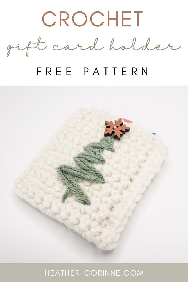 My Crochet Christmas Tree Gift Card Holder is a free pattern here on my blog! This beginner friendly holiday pattern is a quick way to add a handmade touch to your gifts! Scroll down for the free pattern. Crochet Pattern Gift Card Holder, Small Christmas Tree Gift Ideas, Crochet Neighbor Christmas Gifts, Crochet Christmas Card Holder, Sew Gift Card Holder Free Pattern, Crochet Christmas Tree Gift Card Holder, Crochet Mitten Gift Card Holder, Free Crochet Gift Card Holder Patterns, Gift Card Crochet Holder