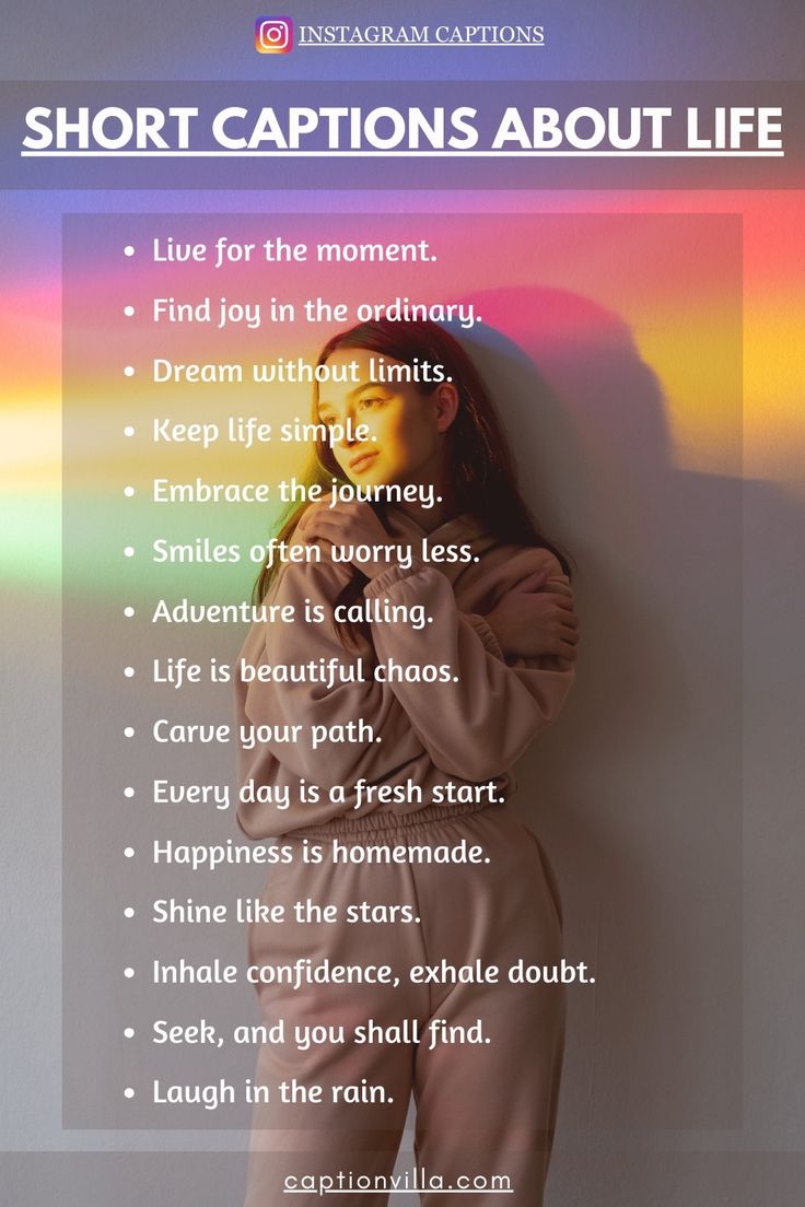 A Pinterest Pin titled 'Captions for Instagram about Life' featuring short, inspiring, and aesthetic life captions. Happy Bio Quotes Short, Patience Captions For Instagram, Popular Quotes For Instagram, Happy Short Captions, Current Vibe Quotes Instagram, Happy Life Captions, Living Life Captions Instagram, Instagram Bio Quotes Short Deep, Captions For Instagram About Life