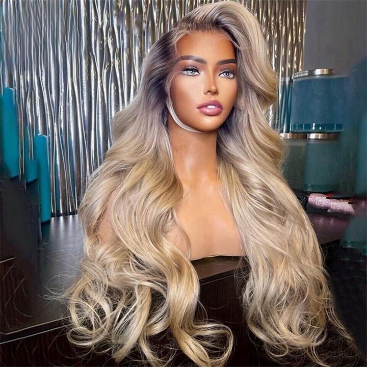 Product Details Brand Name Geeta Hair Hair Material 100% Human Hair From One Donor Hair Texture Body Wave Wig Wig Color Highlight Wigs → Density 150% 200% 250% Density Hair Length 16-30Inch Lasting For 1 More Year Lace Size 13x4 Lace Front Wig/4x4 lace closure Lace Type HD Transparent Swiss Lace wig（🔥 Shop HD Lace wigs →） Hairline Lightly Pre-plucked Natural Hairline Wig Size Average Size (Head Circumference 21.5-22.5 Inch) ATTENTION:If you need a smaller or bigger cap, please contact us or lea Ash Blonde Ombre, Grey Blonde, Ombre Lace Front, Blonde Lace Front Wigs, Lace Front Human Hair, Body Wave Wig, Frontal Wig, Long Wigs, Blonde Ombre