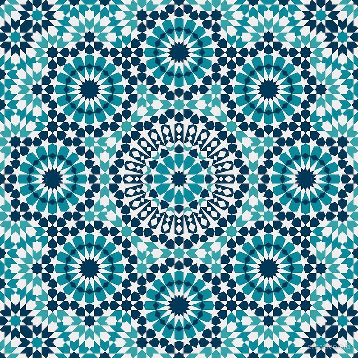 a blue and white circular design with many smaller circles in the center, on a white background