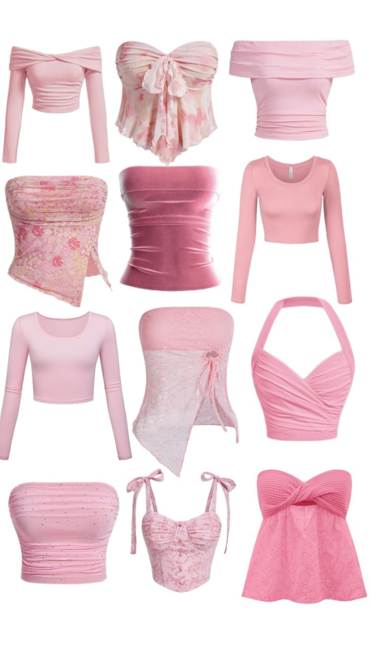 Pink Top Ideas, All Pink, Top Ideas, Pink Fits, 2000s Fashion Outfits, Elegante Casual, Easy Trendy Outfits, Cute Everyday Outfits, Pink Outfits