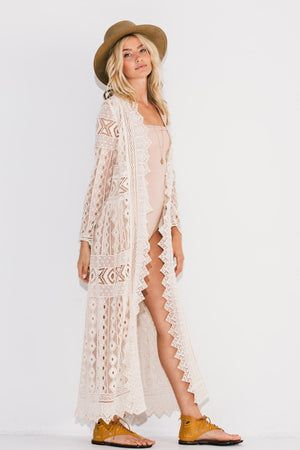 Elsa Kimono – Jen's Pirate Booty Resort Look, Lace Kimono, Design Office, Lace Pattern, P S, Boho Chic, Kimono Top, Hand Drawn, New Arrivals