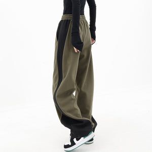 Pants Stitching, Banana Pants, Sarouel Pants, Sports Pants Women, Baggy Sweatpants, Sports Pants, Mode Inspo, Pants Design, 가을 패션