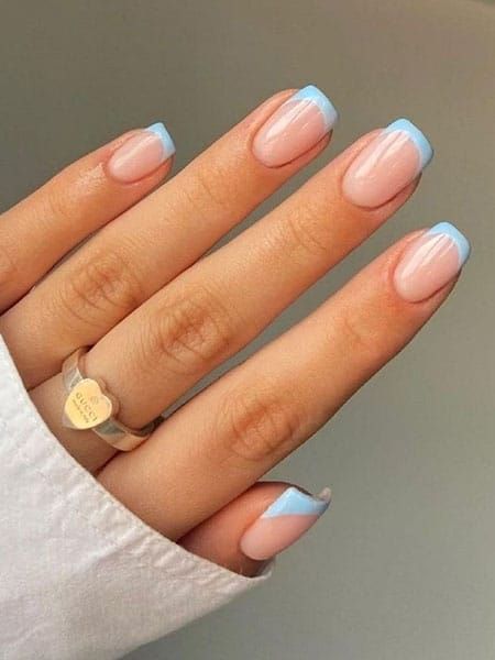 Unghie Sfumate, French Tip Nail Designs, French Manicure Nails, Smink Inspiration, Simple Gel Nails, French Tip Acrylic Nails, Casual Nails, Simple Acrylic Nails, Classy Acrylic Nails