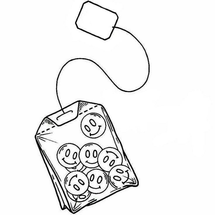 a drawing of an object with buttons coming out of it