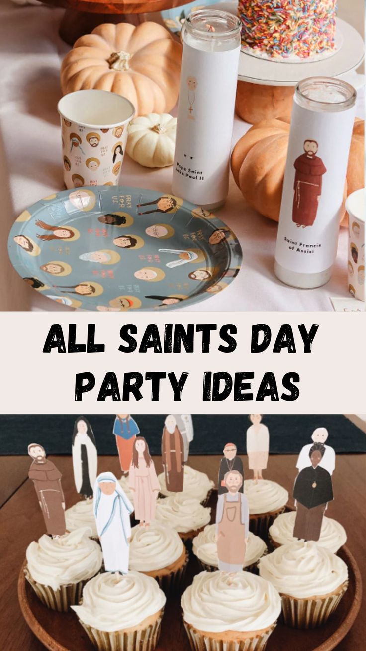 All Saint's Day Party All Saints Day Party Decorations, All Saints Day Party Ideas, All Saints Day Food Ideas, All Saints Day Party Food, All Saints Day Snacks, All Saints Party Ideas, All Saints Party, All Saints Day Decorations, All Saints Day Food