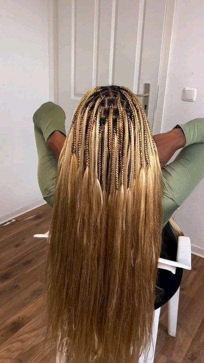 AFRICA HAIR BLOGGER | Hey beauties, how’s the new year going?Thoughts on this hairstyle?!😍😋🫣 . . . . . . . . #mermaidbraids #chibezt #fyp #chiwork🙏🏾👌🏾❤️😝💕💖... | Instagram Curls Braids, Braiding Hair Colors, Hair Braid Patterns, Short Box Braids Hairstyles, Braided Hairstyles For Black Women Cornrows, Big Box Braids Hairstyles, Feed In Braids Hairstyles, Goddess Braids Hairstyles, Braided Cornrow Hairstyles