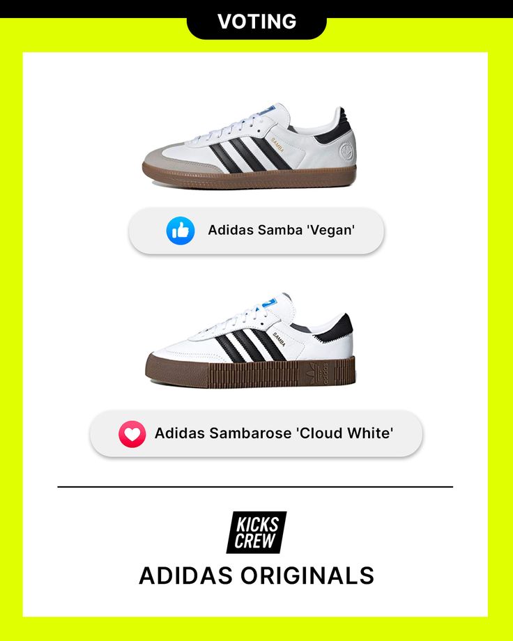 Samba Vegan, Adidas Sambarose, Cloud White, Adidas Samba Sneakers, Adidas Samba, Adidas Sneakers, Adidas, Sneakers, White