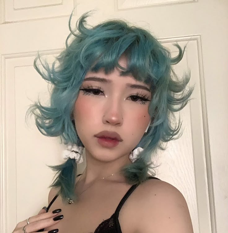 Dye My Hair, Hair Reference, Hair Inspo Color, Grunge Hair, Dream Hair, Aesthetic Hair, Pretty Hairstyles, Blue Hair, Hair Looks