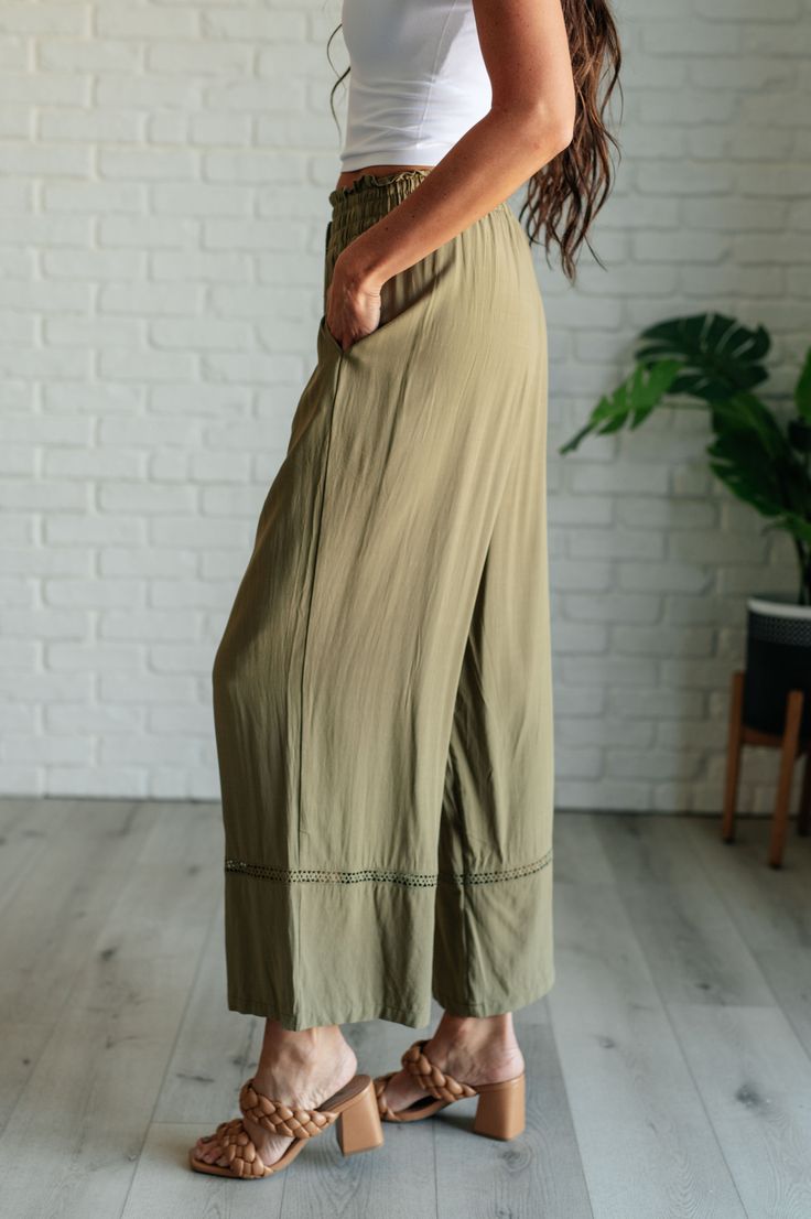 Embark on a stylish journey with our Exciting Escapade Wide Leg Pants, crafted to blend comfort with playful style. Made from woven fabric, these pants offer a lightweight and breathable feel, perfect for all-day wear. The cased elastic waistline ensures a comfortable fit while the ruffle details and geometric embroidery add charm. Woven Cased Elastic Waistline Ruffled Waistline Decorative Tasseled Drawstring Straight Leg Embroidered Detail Functional Side Pockets 100% Viscose True to Size S: Wa Europe 2024, Everyday Jeans, Ribbed Knit Bodysuit, Double Chain Necklace, Playful Style, Geometric Embroidery, Knit Bodysuit, Boutique Homes, Embroidered Details