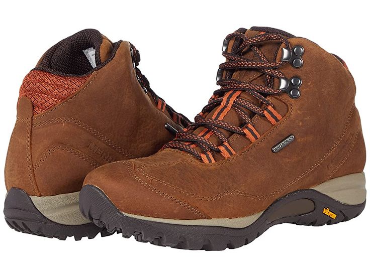 Merrell Siren Traveller 3 Mid Waterproof - Women's Shoes : Tan : The Merrell Siren Traveller 3 Mid Waterproof boot has the ideal combination of waterproof protection, durable leather, and reliable underfoot comfort to keep you moving through your day in total confidence in both good and wet weather. Mid-profile hiking boot made of a waterproof full grain leather and textile upper. Bellows tongue to keep out debris. Lace-up style with durable flat laces and sturdy metal eyelets for a secure fit. Woman Hiking, Best Hiking Shoes, Hiking Boot, Trail Shoes, Hiking Women, Wet Weather, Trail Running Shoes, Designer Boots, Waterproof Boots