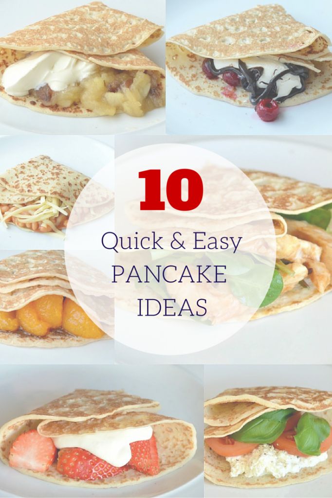 the top ten quick and easy pancake ideas