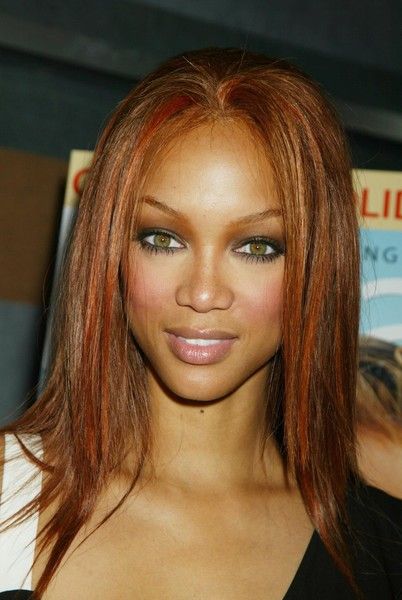 Tyra Banks Hair Color, Tyra Banks Red Hair, Tyra Banks Makeup, Tyra Banks Hair, Tila Tequila, Aaliyah Pictures, Glow Up, Tyra Banks, Jhene Aiko