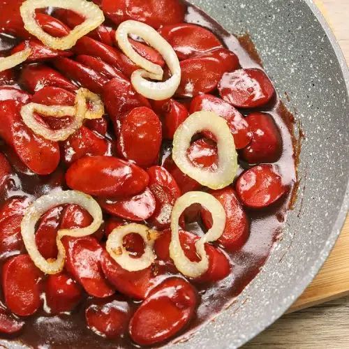 the food is prepared and ready to be cooked in the oven for dinner or dessert