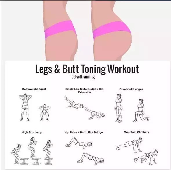 the legs and butting workout poster shows how to do an exercise with one leg