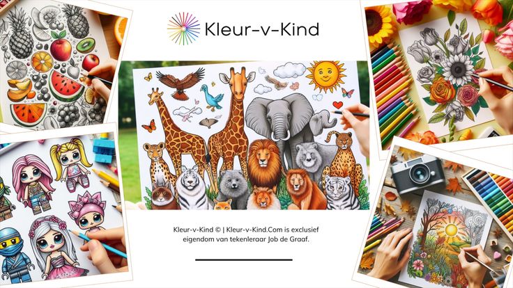 Kleur-v-Kind | Kleurplaat voor Kinderen