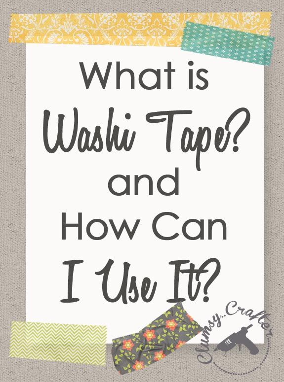 a sign that says what is washi tape and how can i use it?