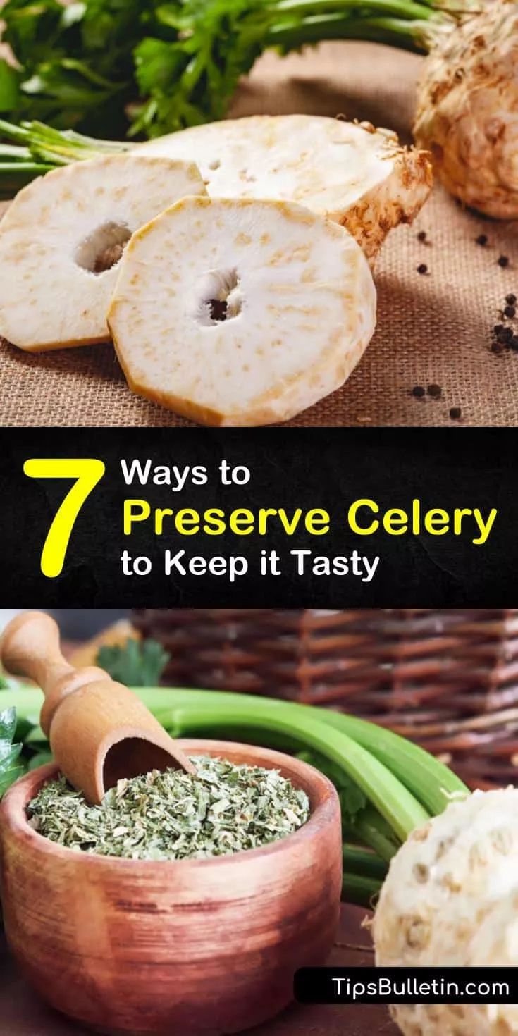 7 ways to preserve celery to keep it tasty