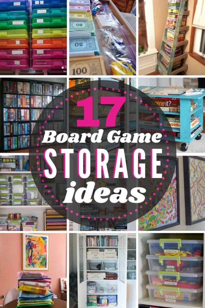 the top ten board game storage ideas