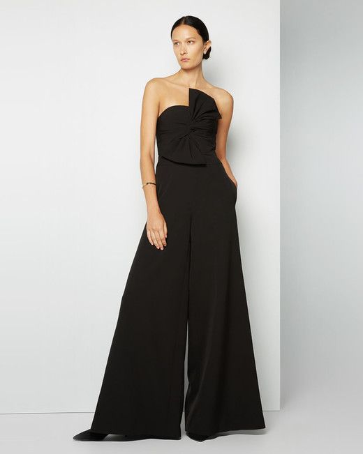 Bridesmaid Dress Trends, Bridesmaids Jumpsuits, Glam Wedding, Pretty Patterns, Unique Outfits, Dress Ideas, Trending Dresses, Black Jumpsuit, Wedding Season