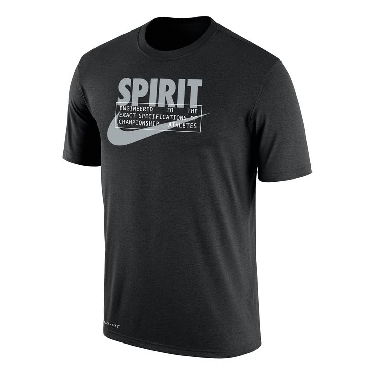 Show love for your squad in this classic-fit Washington Spirit tee. It has sweat-wicking technology to help you stay dry and comfortable for match day and beyond. Dri-fit Graphic Print T-shirt For Sportswear, Sports Season Dri-fit Graphic T-shirt, Dri-fit T-shirt For Sports Events, Sportswear Dri-fit T-shirt With Graphic Print, Nike Dri-fit T-shirt For Workout, Nike Go-dry Sports T-shirt, Dri-fit Graphic Print T-shirt For Sports, Nike Dri-fit T-shirt For Athleisure, Team Spirit Dri-fit Moisture-wicking T-shirt