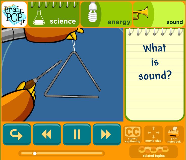 an interactive game for kids to learn how to use sound