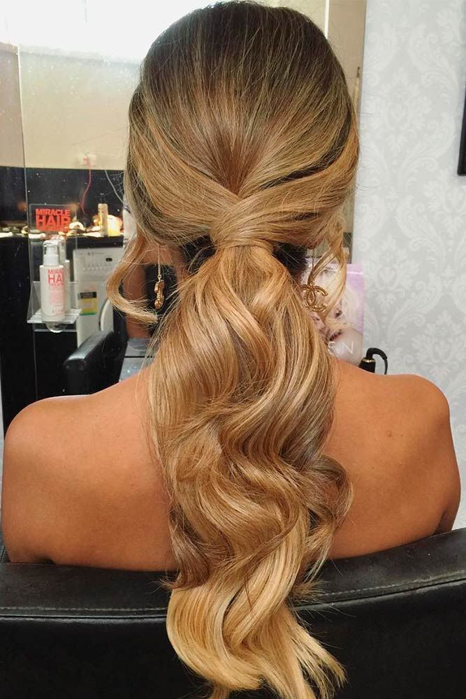 Ideas of Formal Hairstyles for Long Hair 2017 ★ See more: http://lovehairstyles.com/formal-hairstyles-for-long-hair/ Formal Ponytail, Messy Ponytail Hairstyles, Up Ponytail, Long Ponytail Hairstyles, Tail Hairstyle, Elegant Ponytail, Formal Hairstyles For Long Hair, Wavy Ponytail, Ball Hairstyles