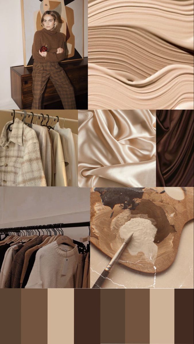 #moodboard #brownmoodboard #colour Business Gcse, Beige Mood Board, Brown Moodboard, Mocha Mousse, Fashion Mood Board, Colour Board, Guest Dress, Brown Dress, Color Of The Year