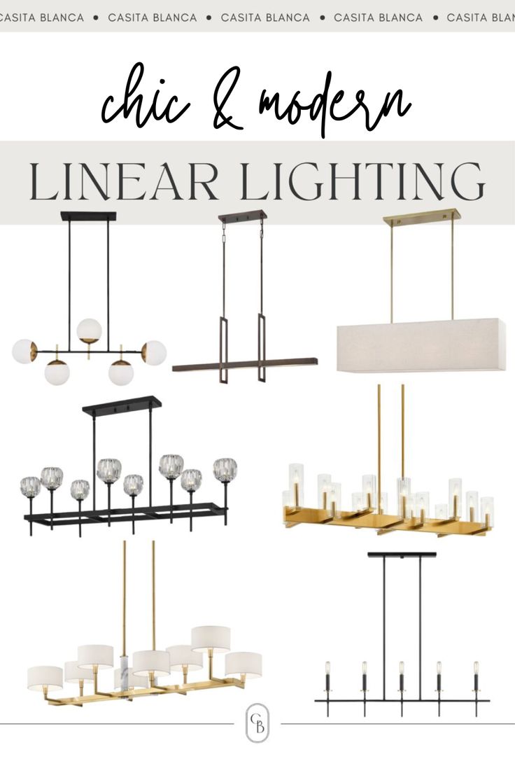 chandelier lighting guide for the modern living room and dining room, with text overlay