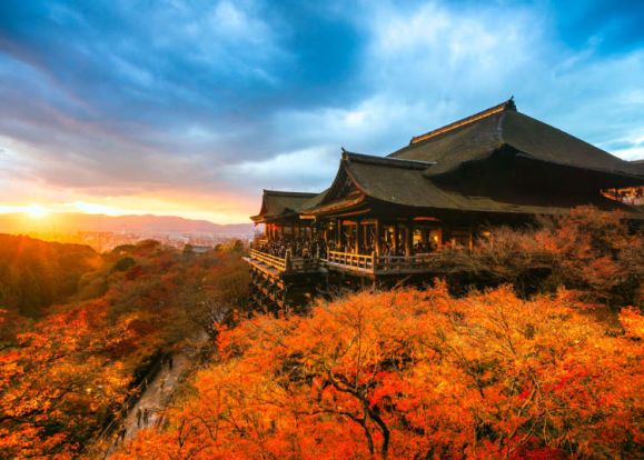 Kyoto Autumn: 10 Best Places & Times For Fiery Fall Foliage in the Ancient City (2020) | LIVE JAPAN travel guide Kiyomizu-dera Temple, Japan Autumn, Live In Japan, Beppu, Gyeongju, Tokushima, Kiyomizu Dera, Yamanashi, Places To Live