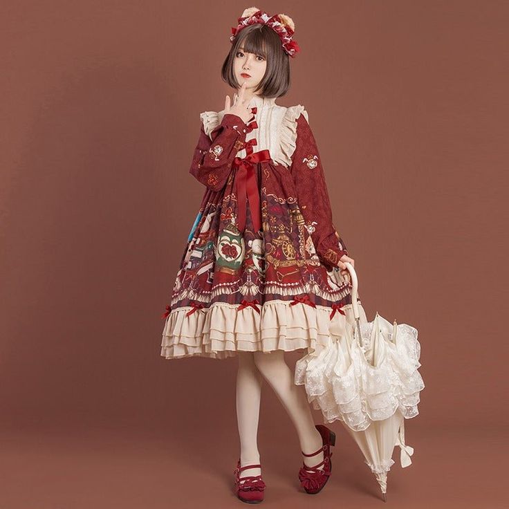 ❤Ribbon Frill Alice's Till Room Lolita Dress❤ Unit (cm)

S.

Length 90 Bust 88 Shoulder width 36 Sleeve length 58

M. 

Length 92 Bust 92 Shoulder width 37 Sleeve length 59

L.

Length 94 Bust 96 Shoulder width 38 Sleeve length 60

XL

Length 96 Bust 100 Shoulder width 39 Sleeve length 61

2XL

Length 98 Bust 104 Shoulder Width 40 Sleeve Length 62 Dolly Dress Outfits, Kawaii Fits, Virgin Killer Sweater, Dress Reference, Princess Closet, Kawaii Outfits, Dolly Dress, Red Costume, Dress Name